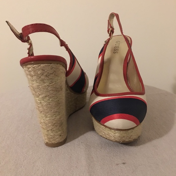 Canvas wedge heels - Picture 4 of 4